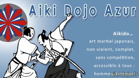 Affiche Aiki Dojo Azur