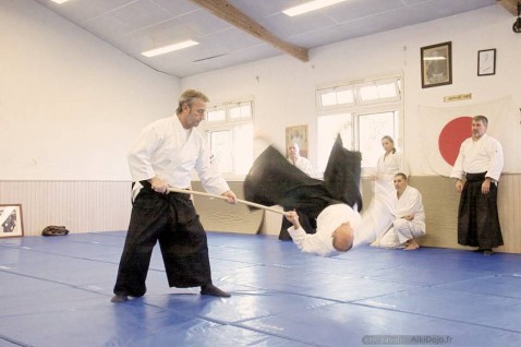 Stage Aikido - Daniel Toutain - Cheateauneuf de Grasse 06