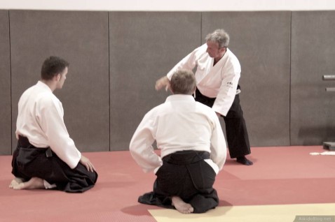 Stage Aikido à Cabestany - Daniel Toutain - 06/2014