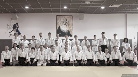 Stage Aikido à Cabestany - Daniel Toutain - 06/2014