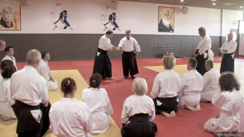 Stage Aikido à Cabestany - Daniel Toutain - 06/2014