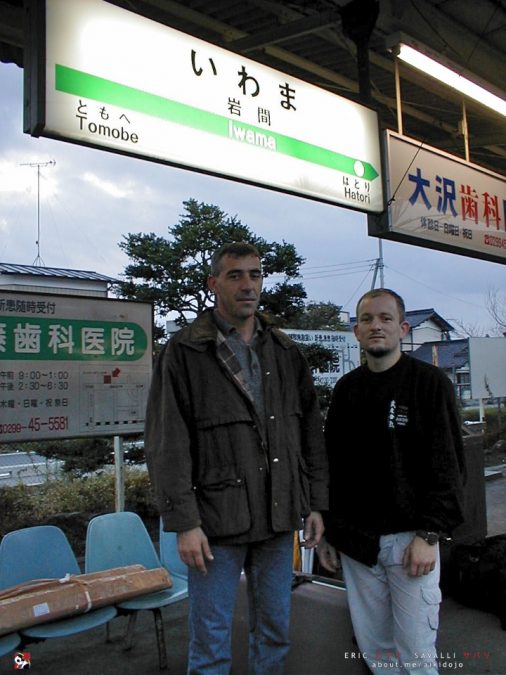 Jean-Louis, sur le chemin de retour d'une formation d'Aikido au Japon