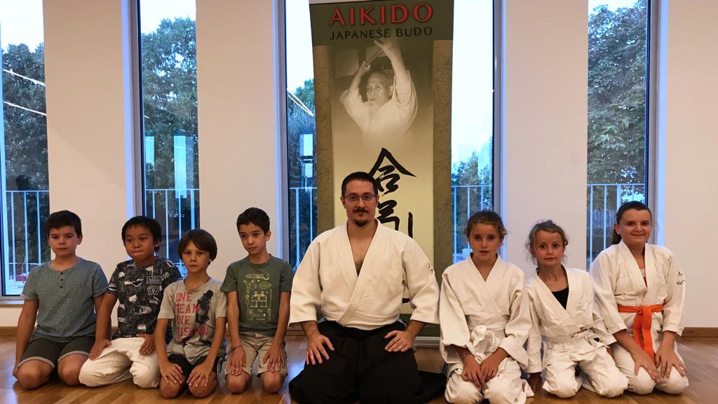 Cours Aikido Enfants avec Luca