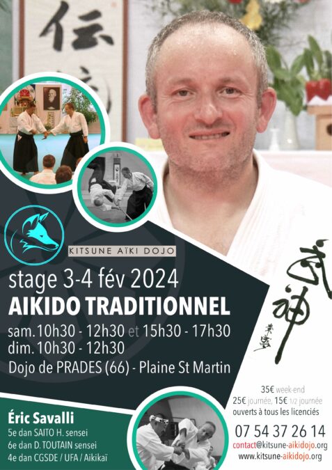 Stage aikido Prades (66) 2024