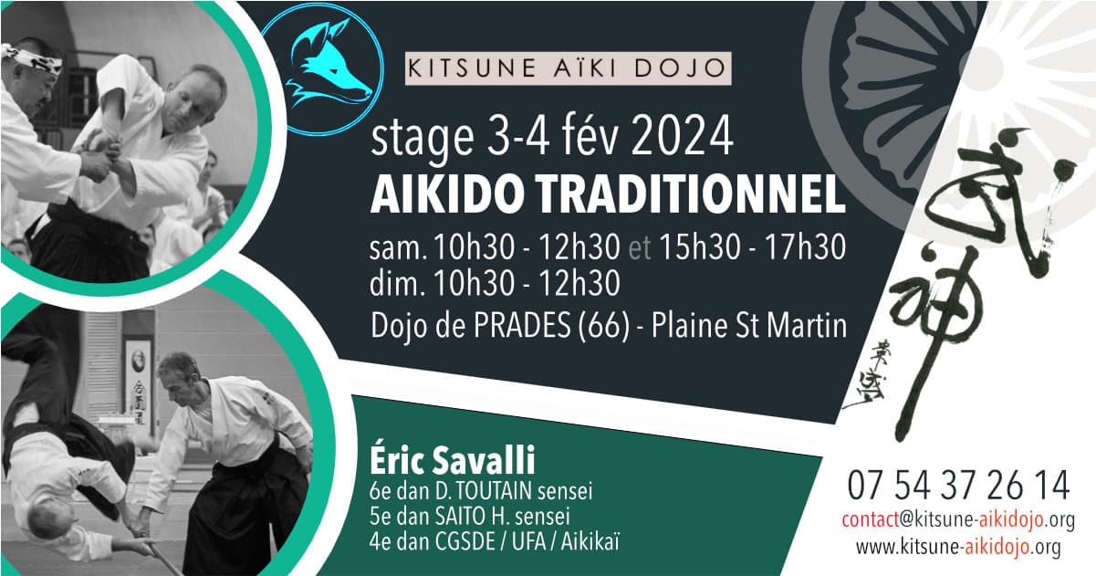 Stage aikido à Prades (66)